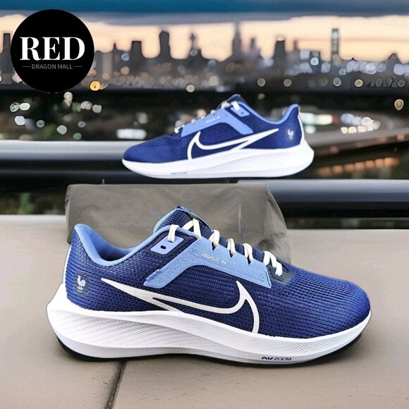 NikeZoom Pegasus 40 France FFF Loyal Blue Polar FN0019-401 - Men's Size 9.5